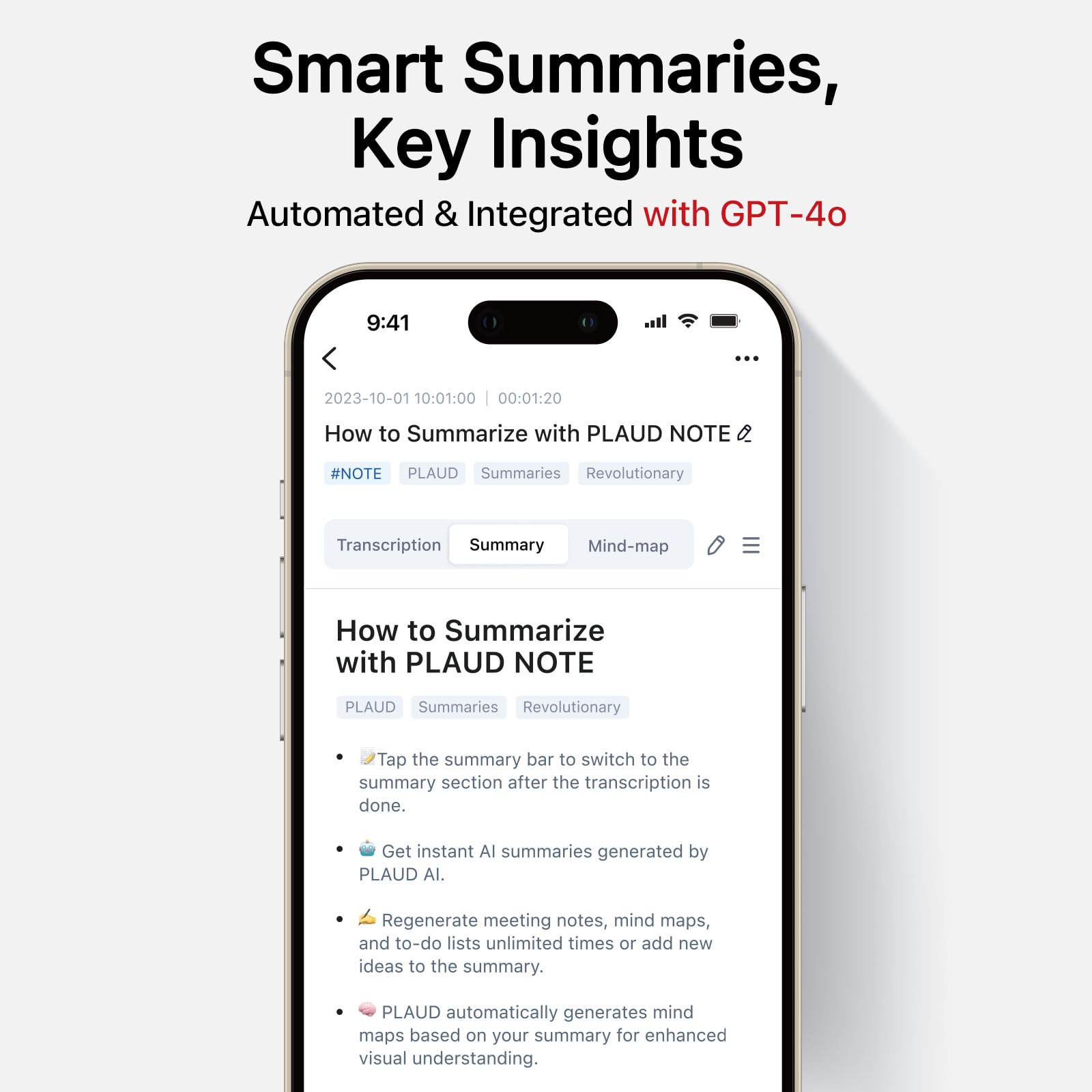 Ai Voice Recorder, Plaud Note Voice Recorder W/Case, App Control, Transcribe & Summarize Empowered By Chatgpt, Support 59 Langua